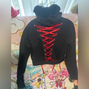 Grave Girls Corset Zip Hoodie